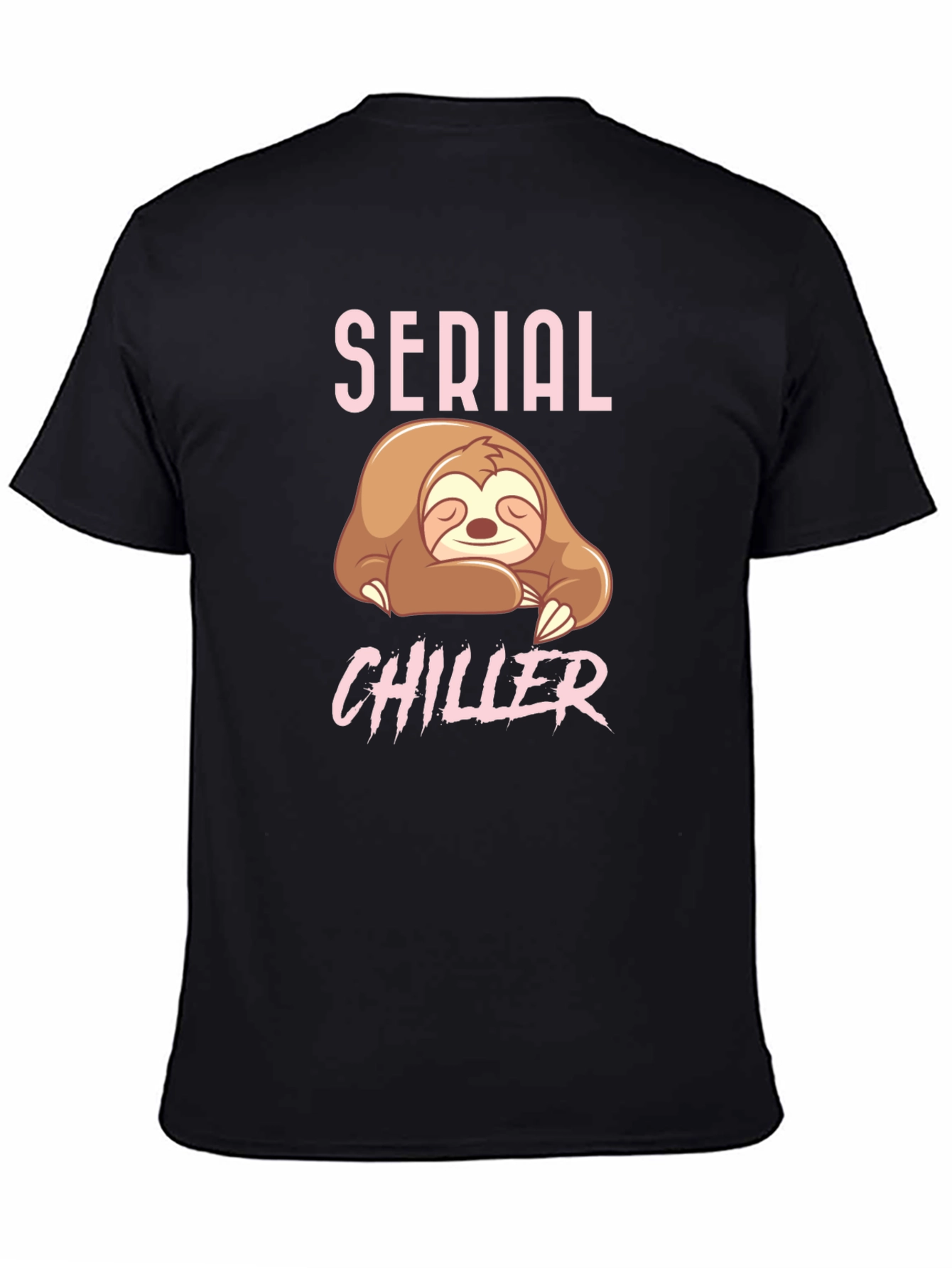 Serial Chiller Sloth T-Shirt - Comfy & Relaxed Fit