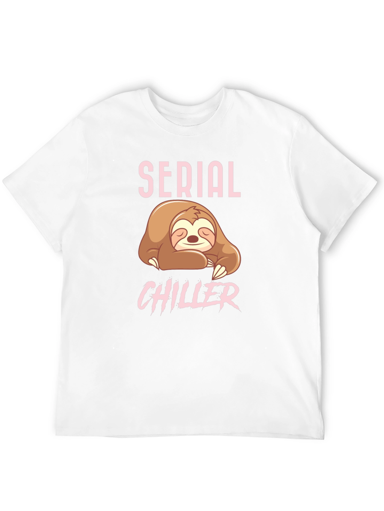 Serial Chiller Sloth T-Shirt - Comfy & Relaxed Fit