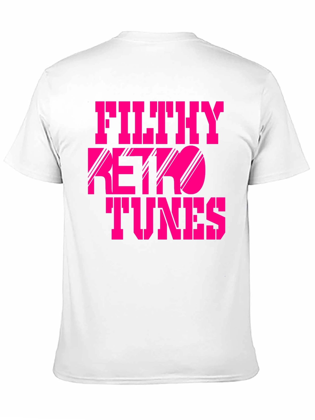 Filthy Retro Tunes Graphic Black T-Shirt