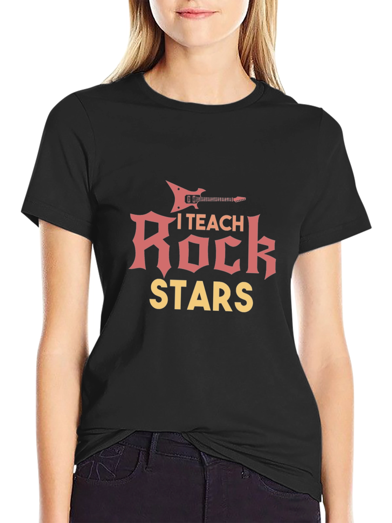 I Teach Rock Stars Graphic T-Shirt