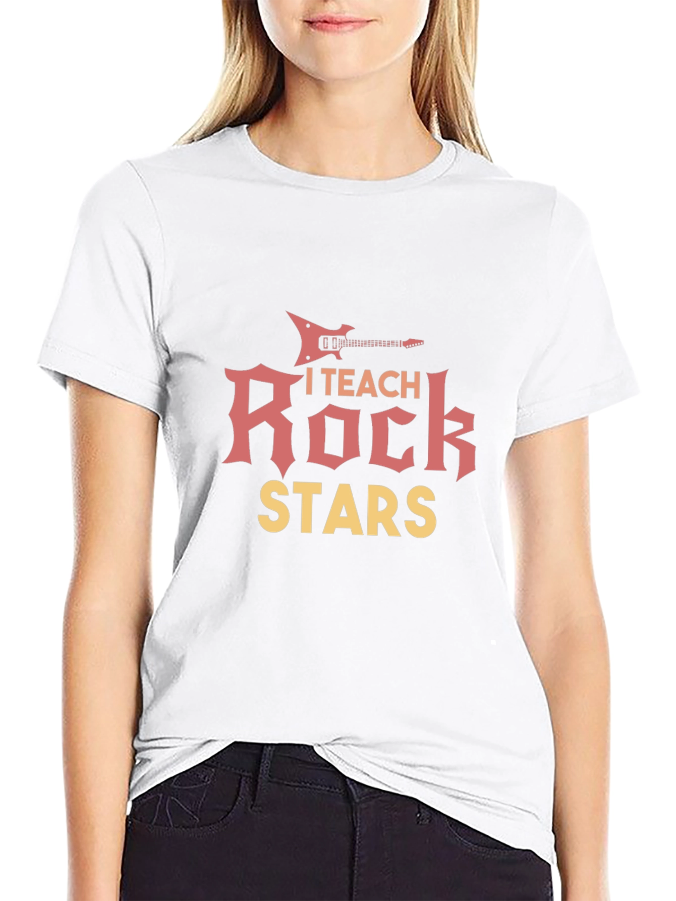 I Teach Rock Stars Graphic T-Shirt