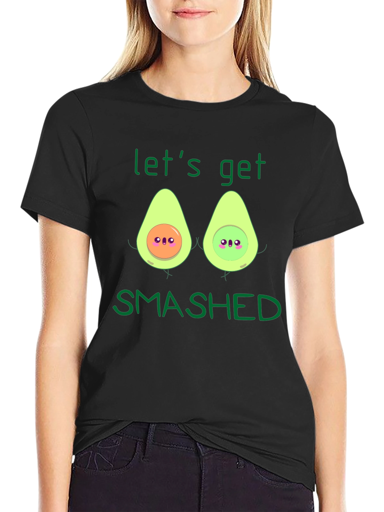 Lets Get Smashed Avocado T-Shirt