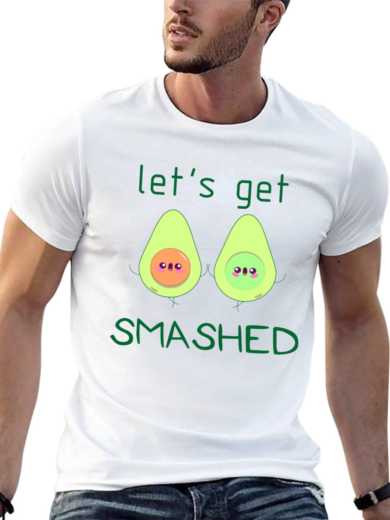 Lets Get Smashed Avocado T-Shirt
