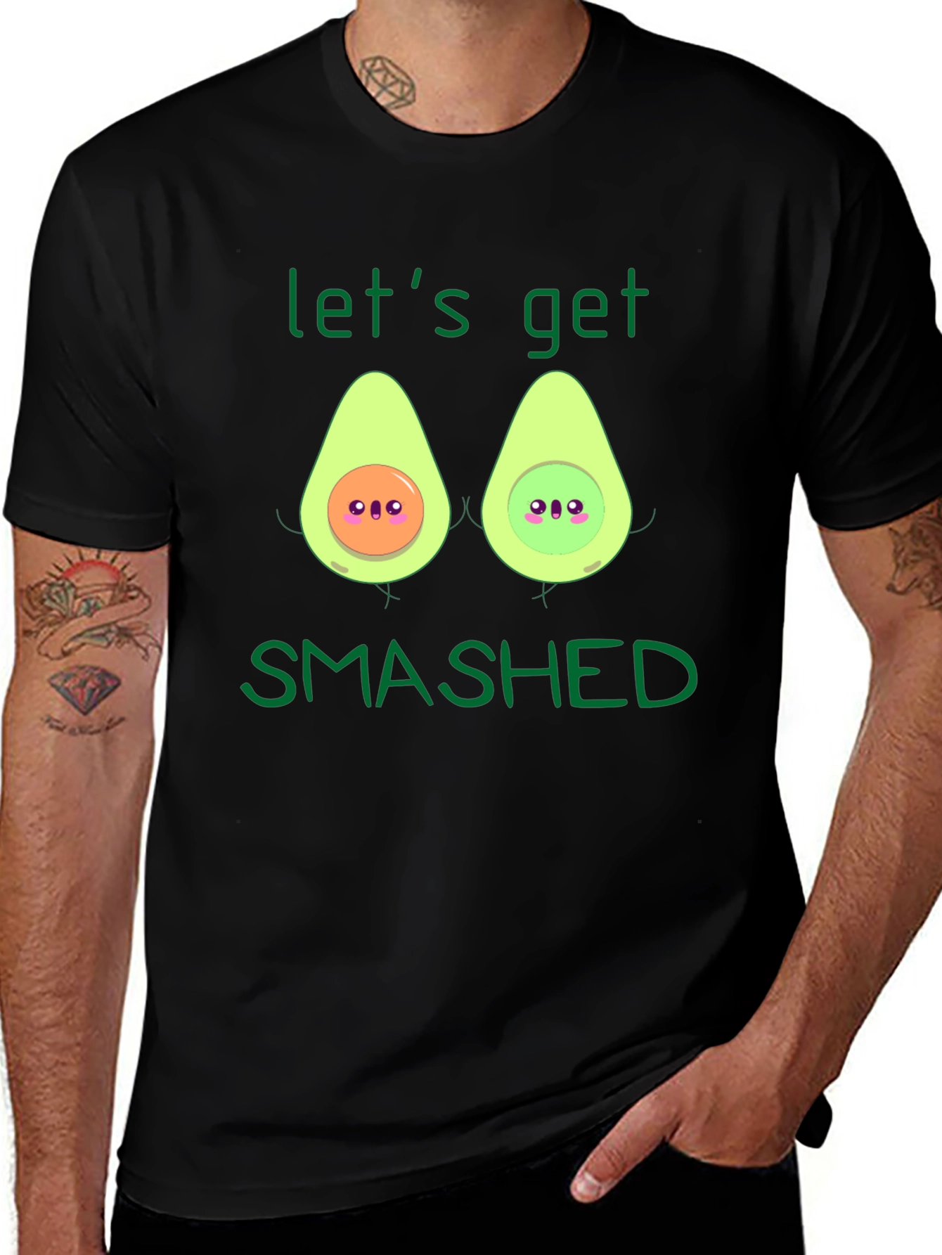 Lets Get Smashed Avocado T-Shirt