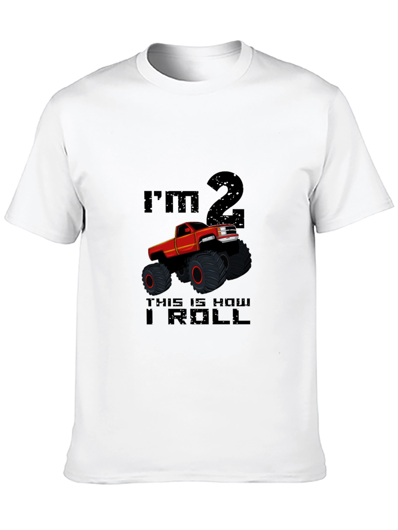 Im 2 This is How I Roll Toddler T-Shirt