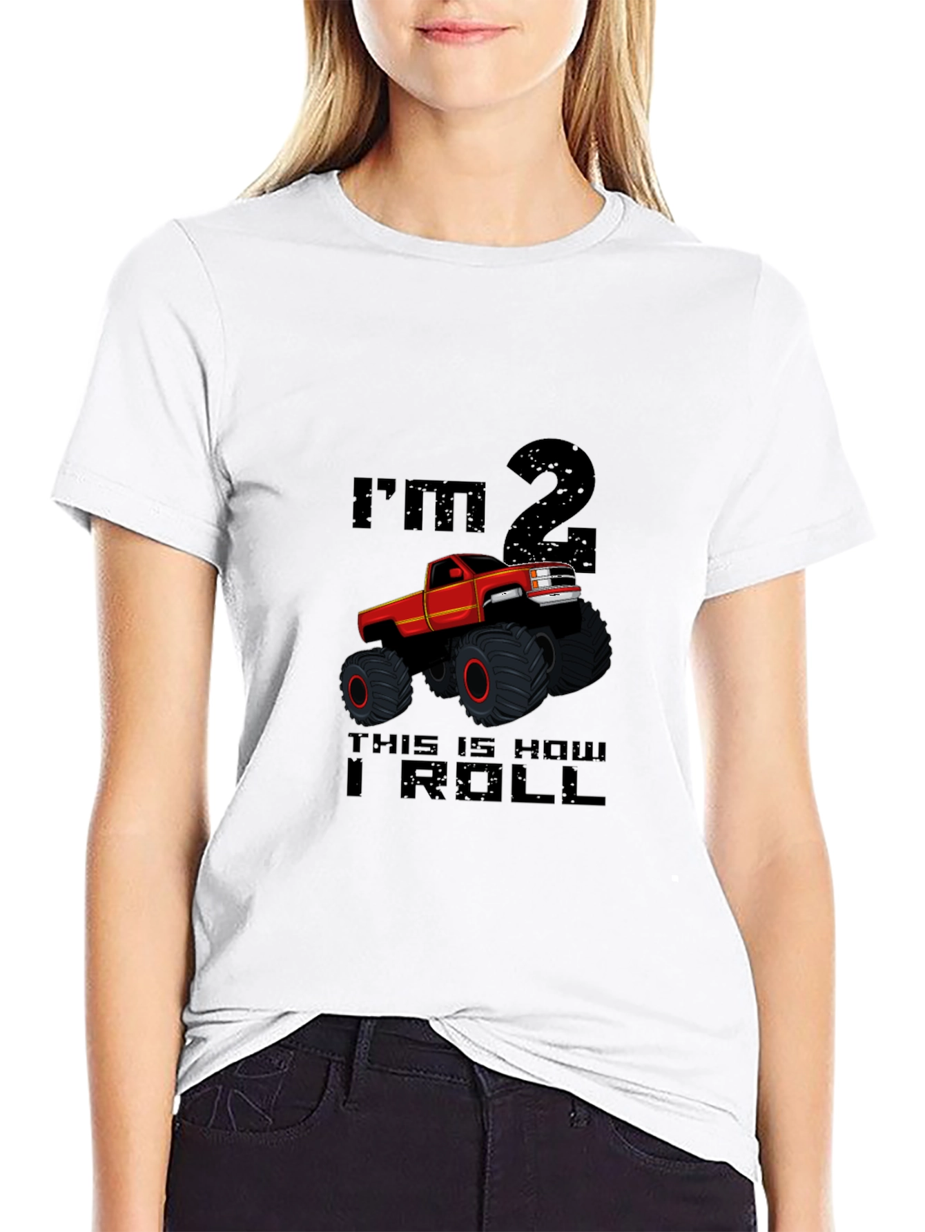 Im 2 This is How I Roll Toddler T-Shirt