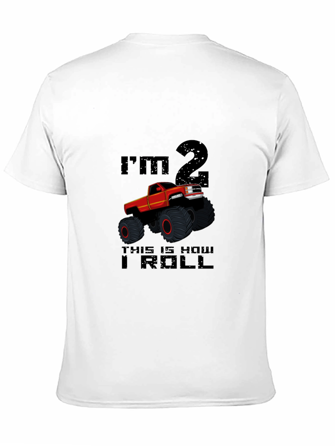 Im 2 This is How I Roll Toddler T-Shirt
