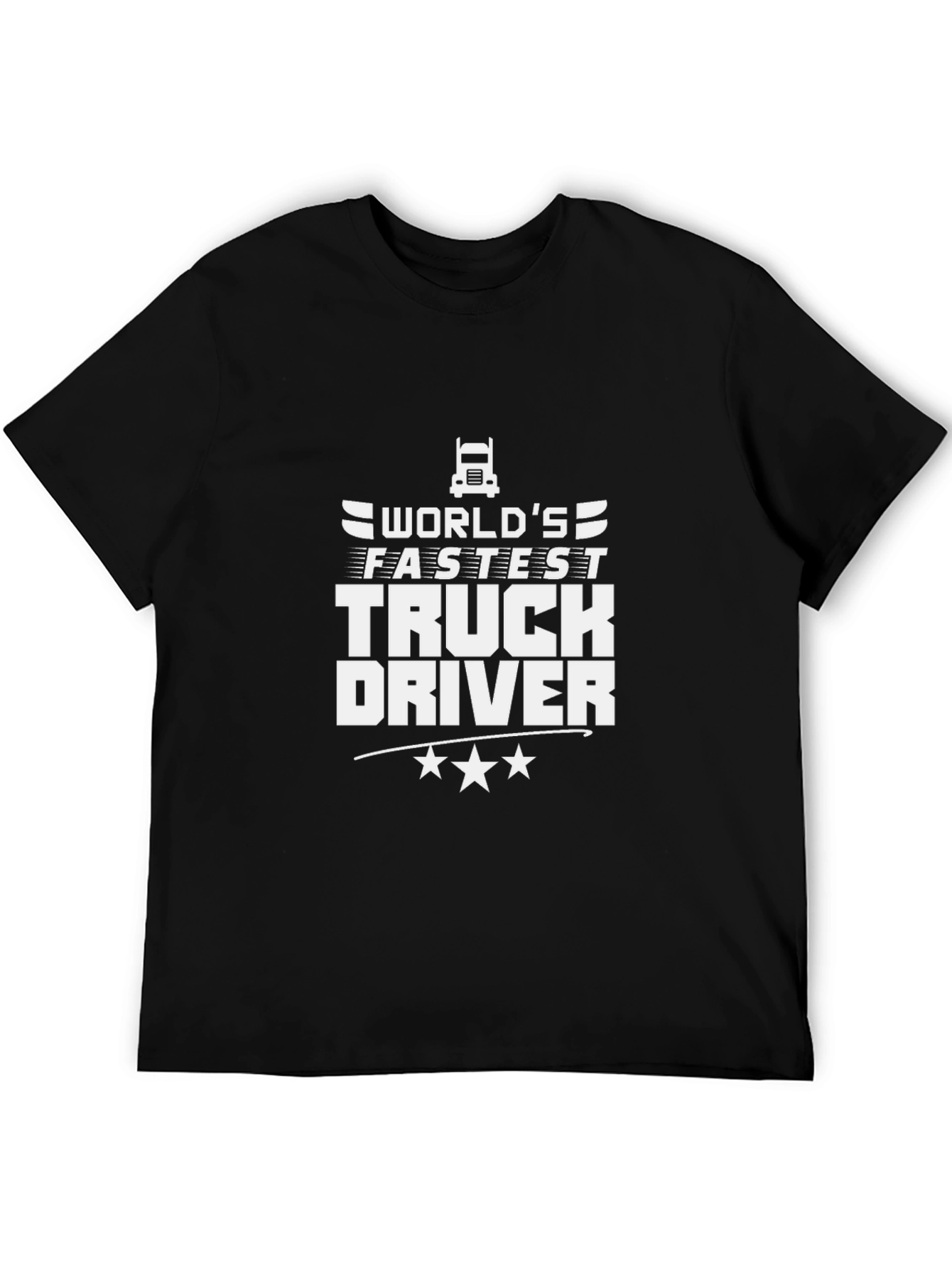 Worlds Fastest Truck Driver Graphic Tee