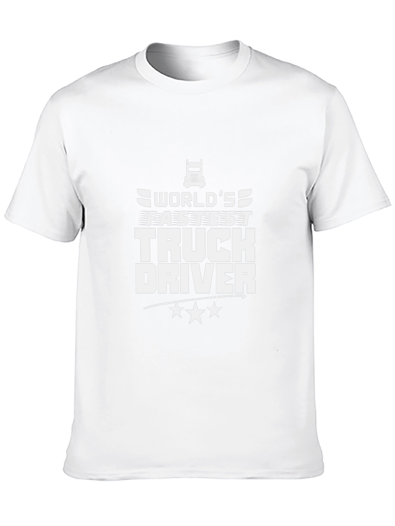 Worlds Fastest Truck Driver Graphic Tee