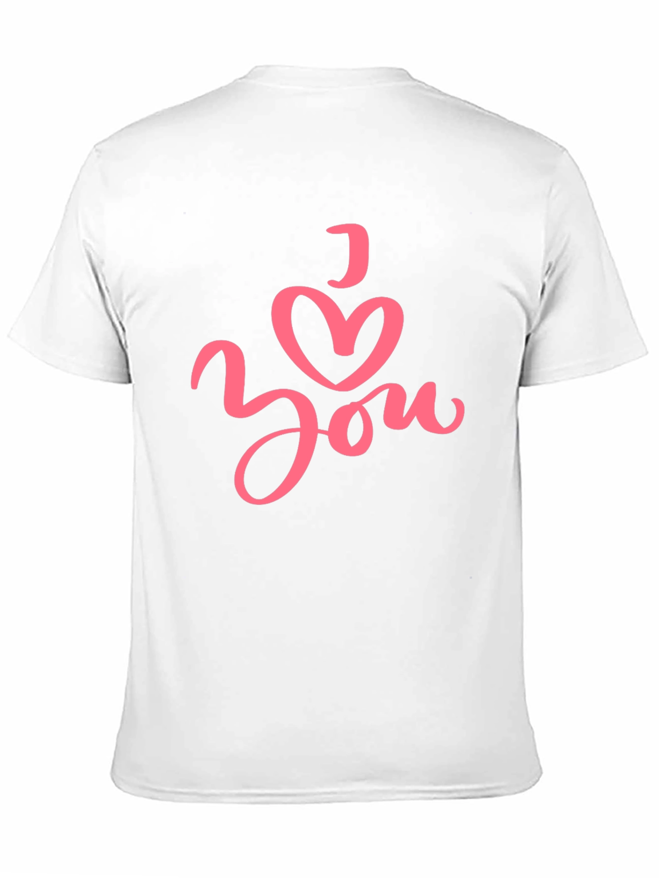 I Heart You Graphic T-Shirt - Black Casual